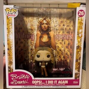 Britney Spears Oops!... I Did It Again Funko Pop! Albums #26 Special Edition NEW